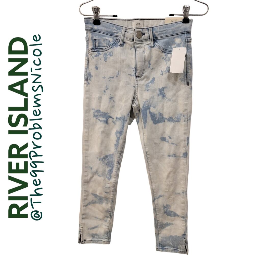 River Island Girls Molly Midrise jeggings